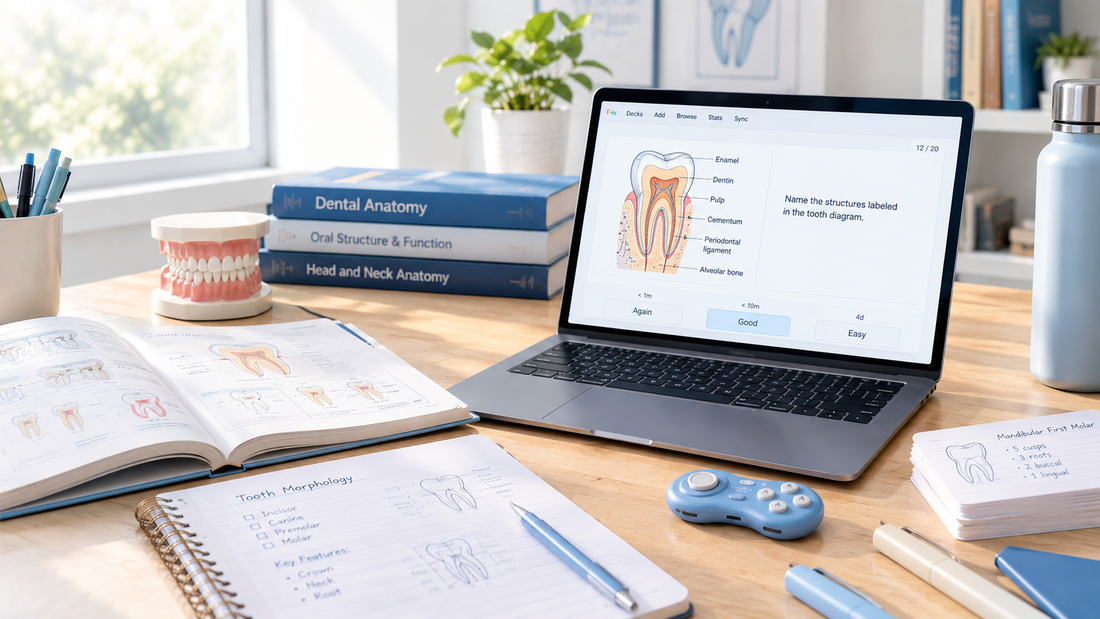 How to Use Anki for Dental Anatomy: A Practical Study Guide