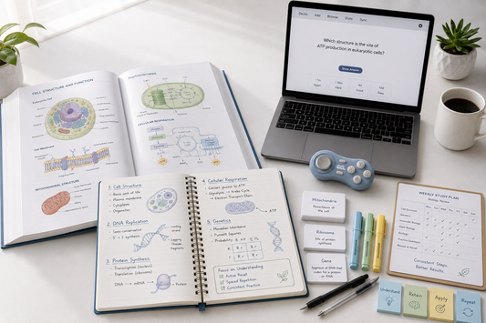 How to Study Biology as a Pre-Med: A Simple System That Actually Works