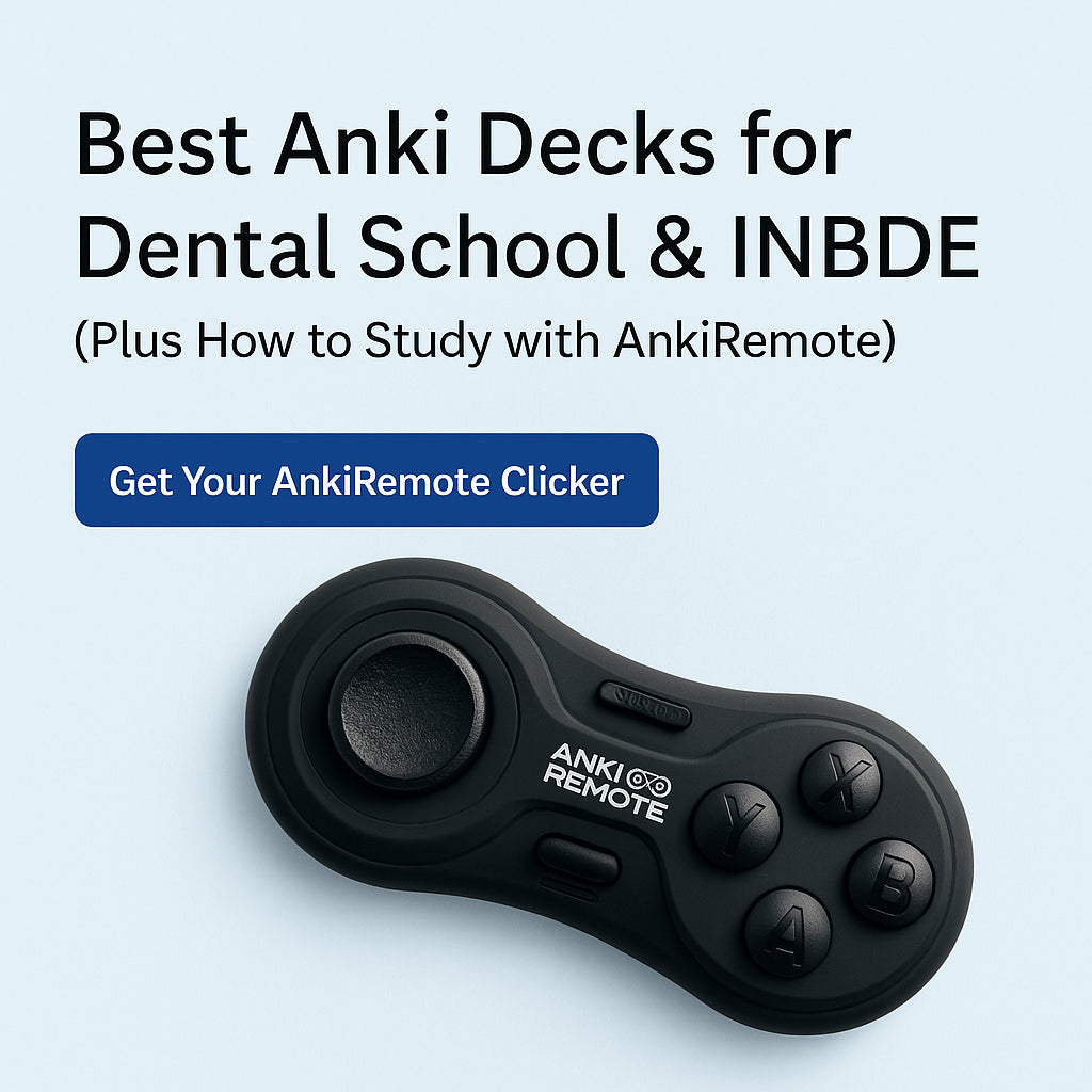 The Best Anki Deck for Dental School & INBDE