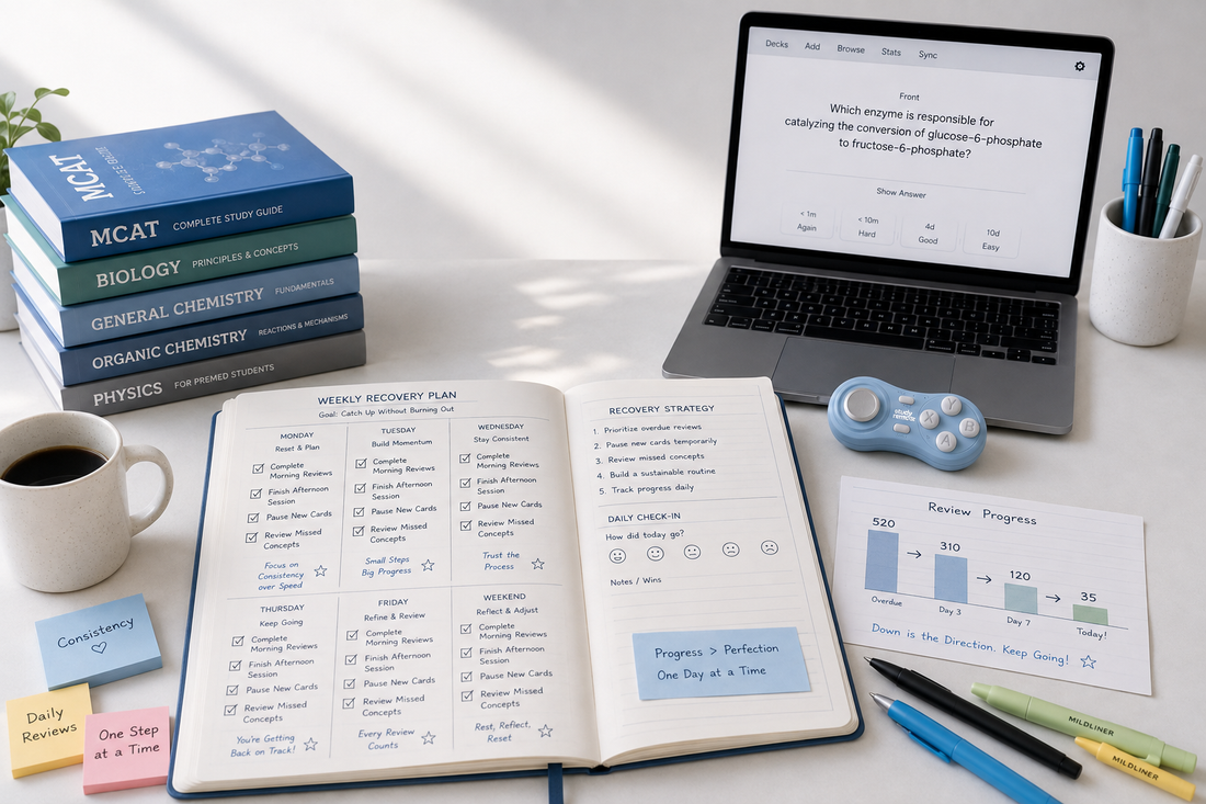 How to Catch Up on Anki Reviews Without Burning Out