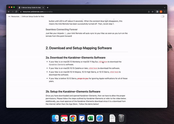 3 Minute Setup Guide for Mac