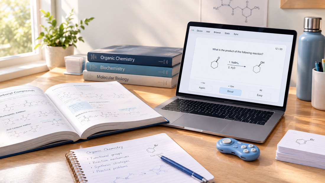 How to Use Anki for Organic Chemistry: Reactions, Mechanisms &amp; More