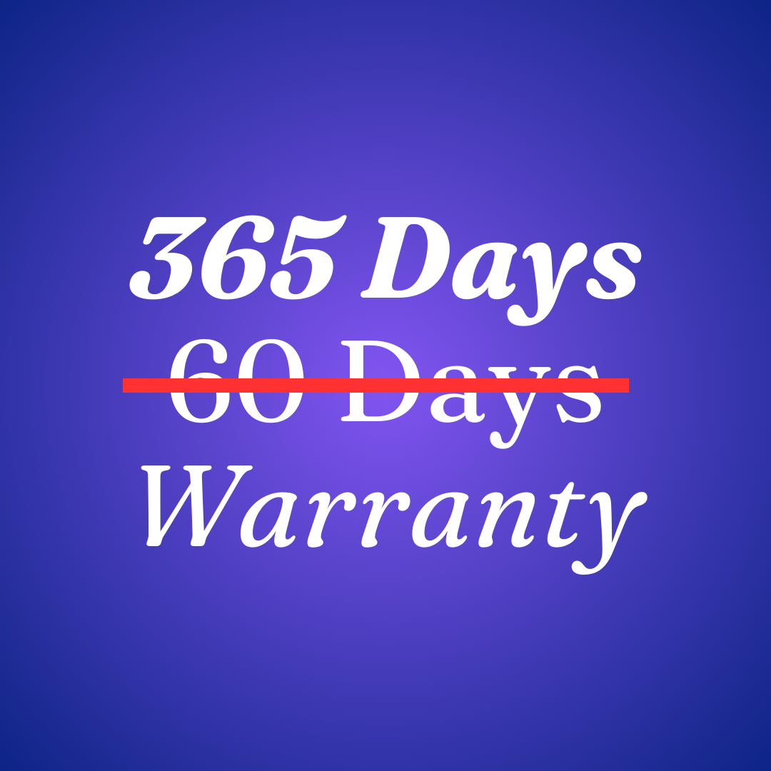 Extended 1 Year Warranty
